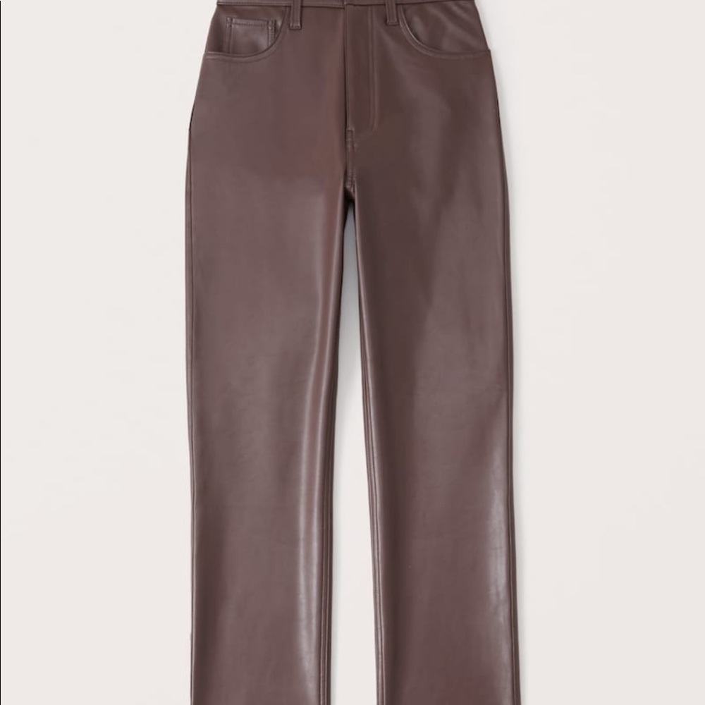 Abercrombie Vegan Leather Pants